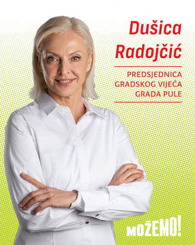 Dušica Radojčić, predsjednica Gradskog vijeća Grada Pule i vijećnica platforme Možemo!