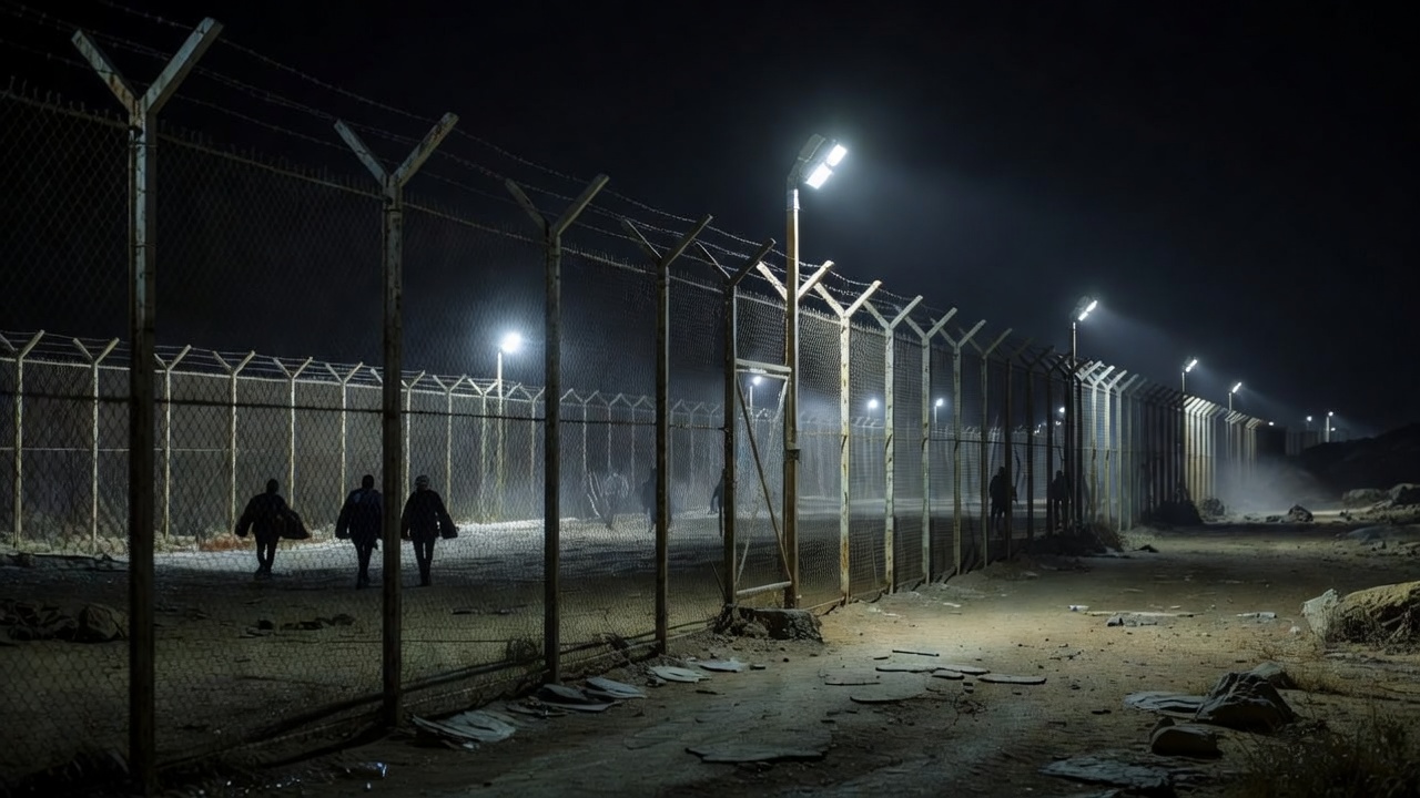 Ceuta border fence Mediterranean migration pressure