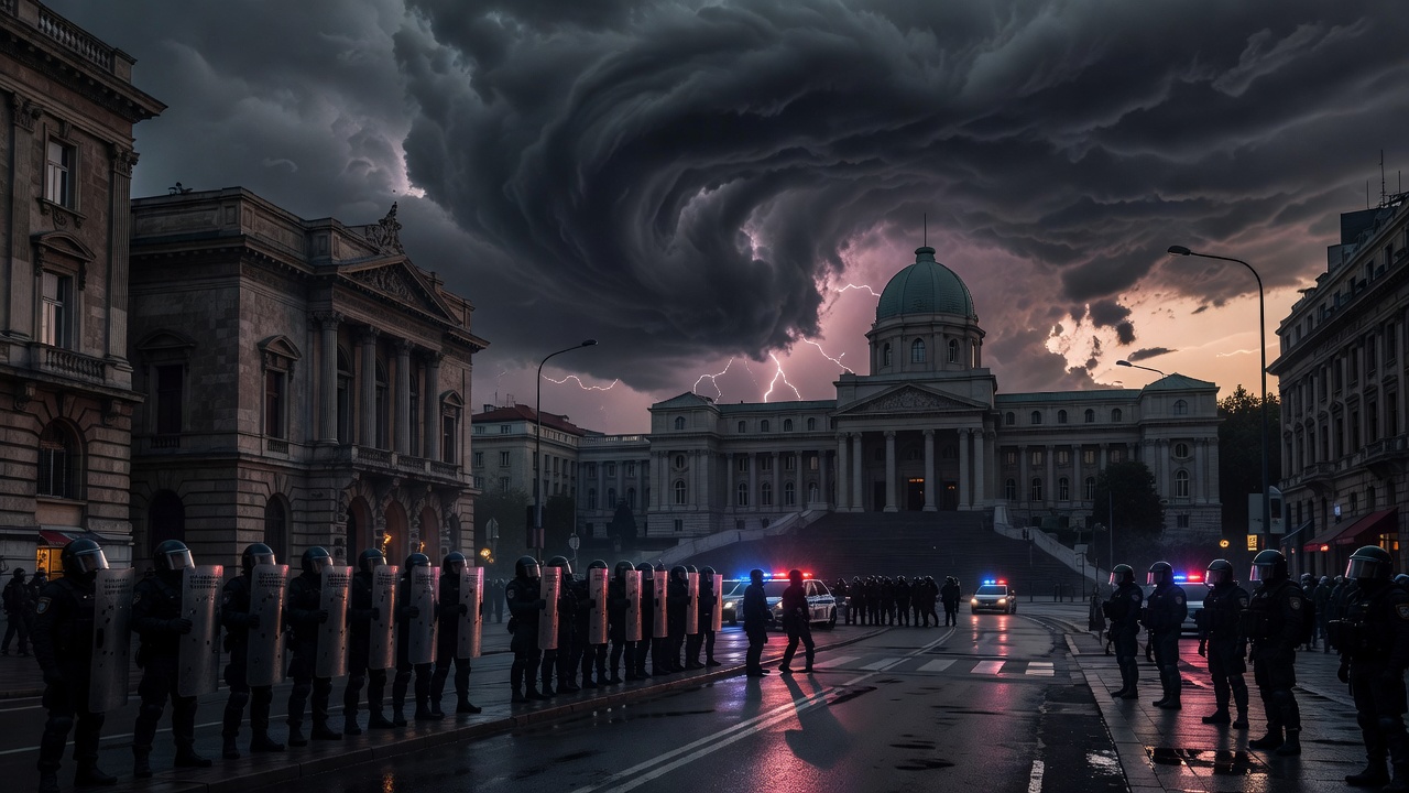 Beograd parlament SNS politička napetost