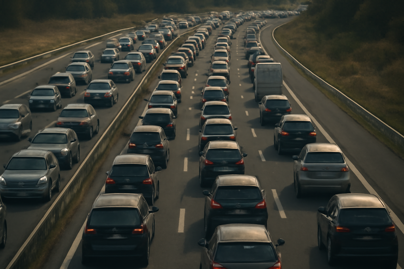 Prometni kolaps: Kilometarske kolone na A1 i prema Krku