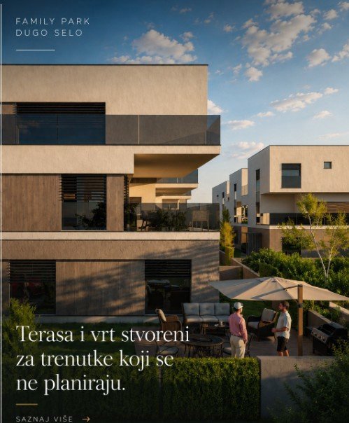 Vizualizacija vile u naselju