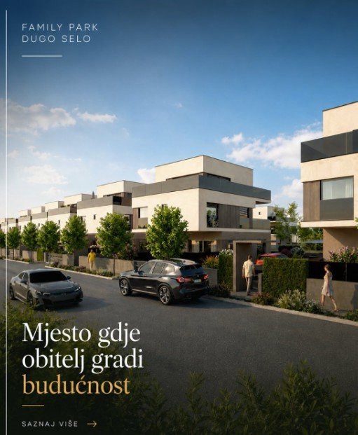 Vizualizacija vile u naselju