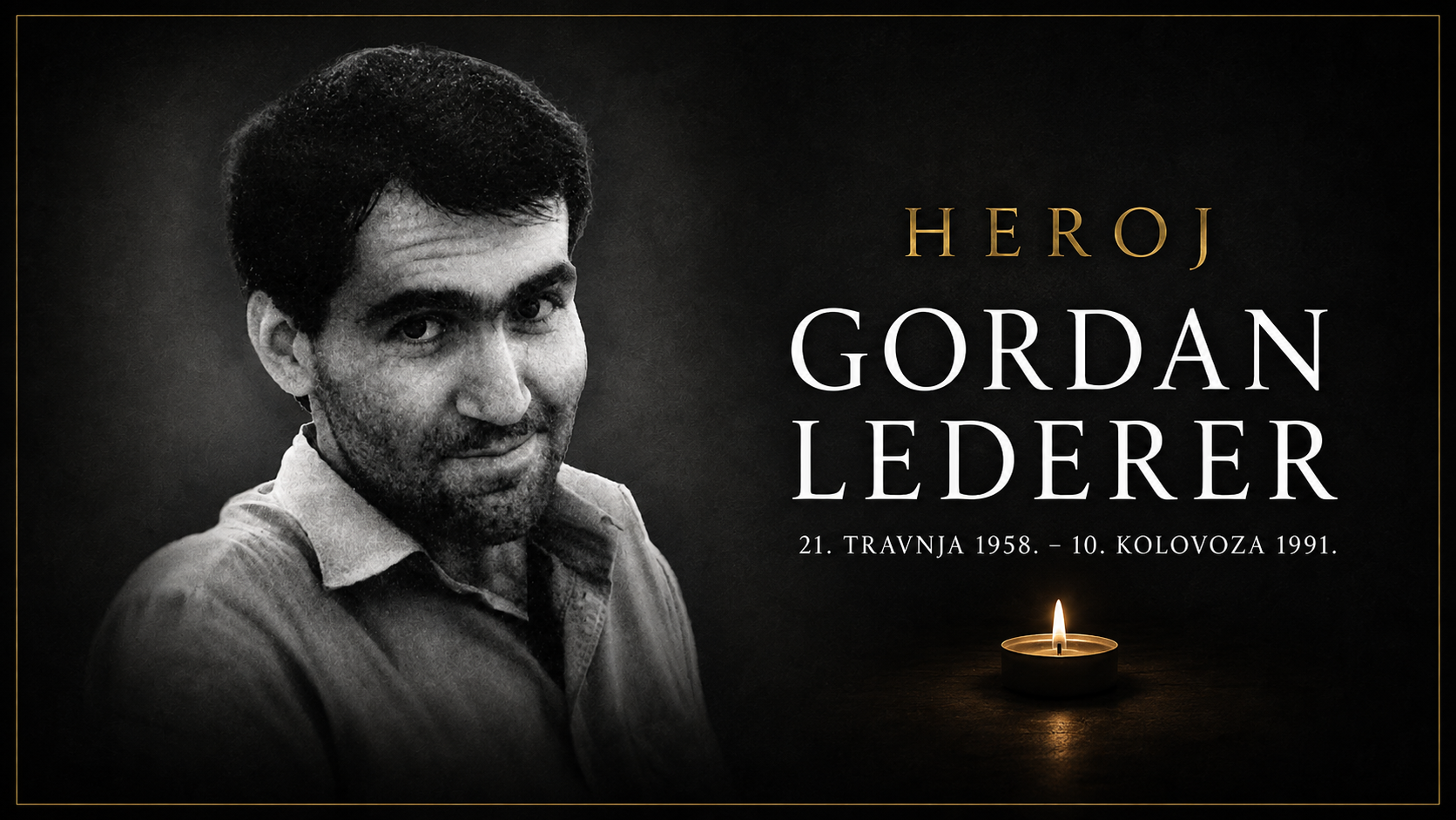UBIJEN JE DOK JE HRVATSKOJ OSTAVLJAO ISTINU: Gordan Lederer, heroj iza objektiva