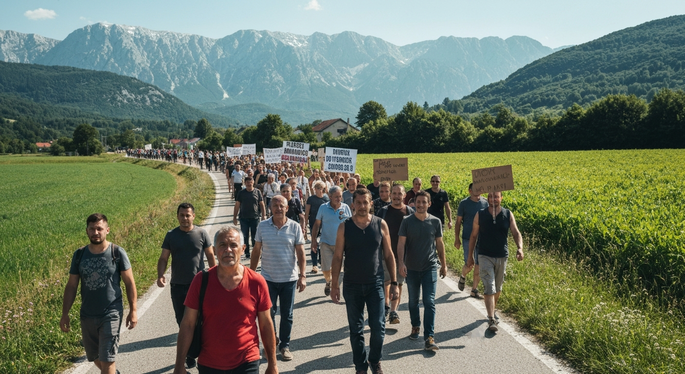 'Hodaj za Liku': Gospić prosvjeduje zbog 35.000 tona otpada i tvornice litija