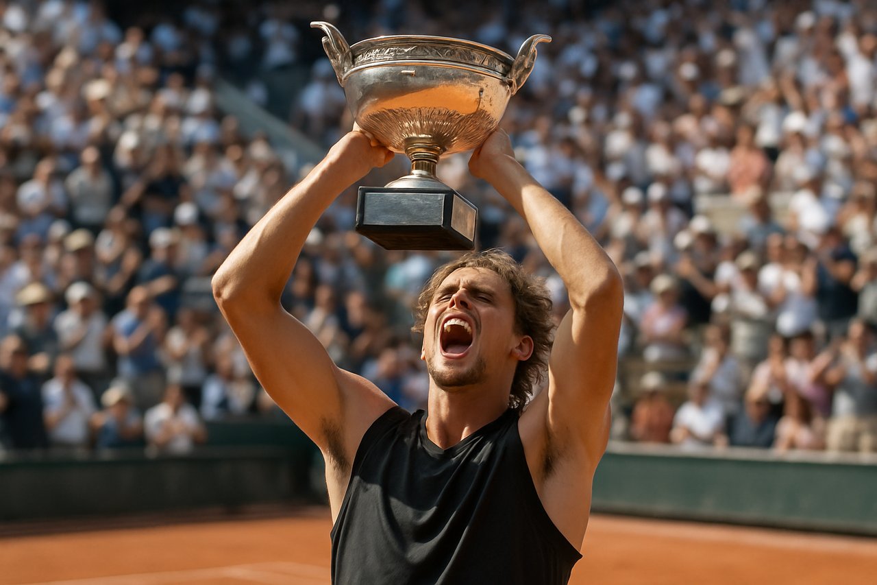 Zverev uzdignut: Njemački tenisač osvojio prvi Grand Slam na Roland Garrosu