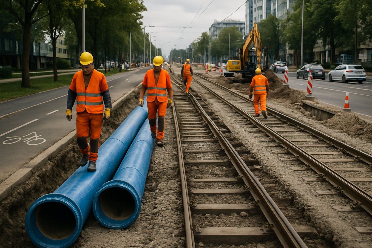 Počinju radovi na Vukovarskoj cesti: voda, tramvaj, nove biciklističke staze