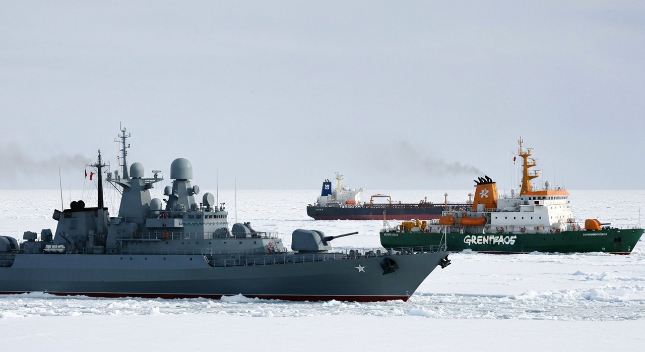 Ruska korveta odbila Greenpeace od tankera „flote u sjeni“