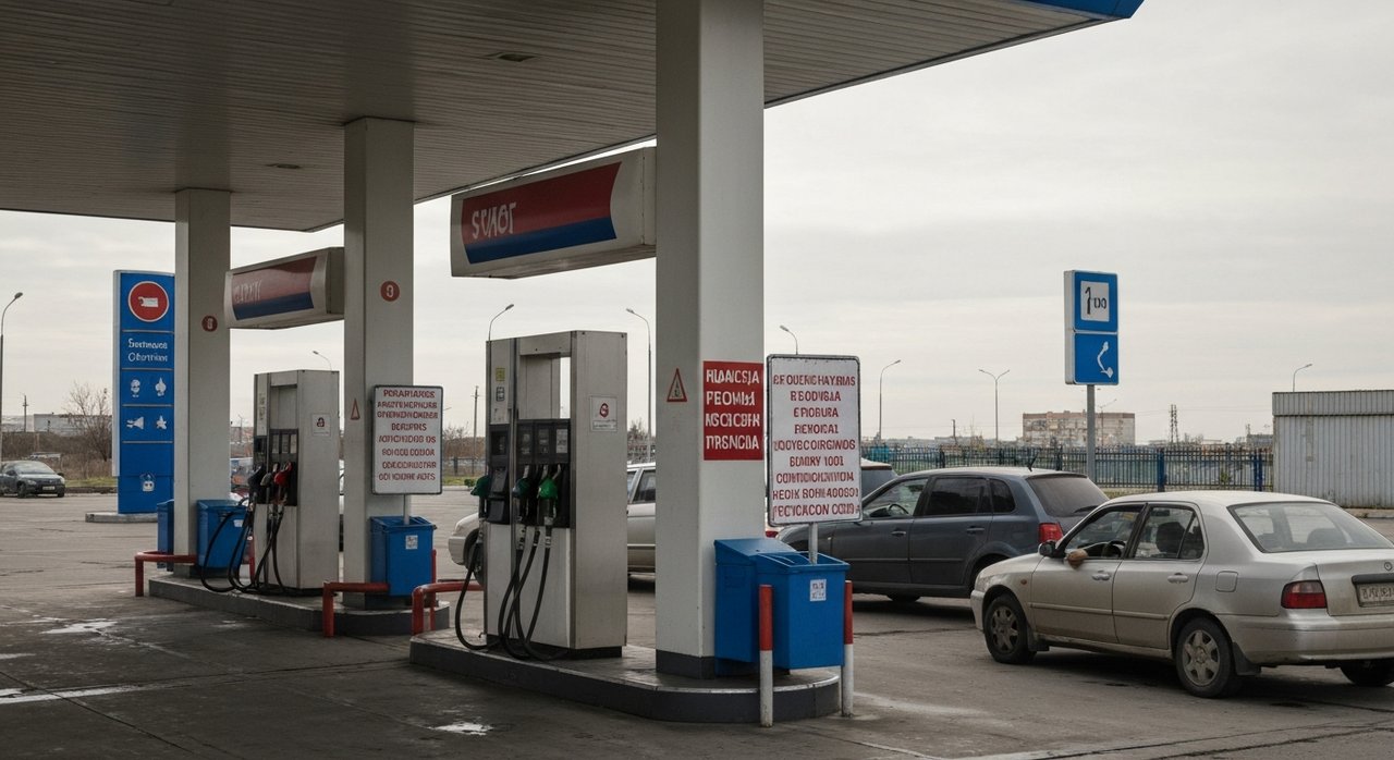 Nestašica goriva u ruskom Novorosijsku: Benzina nema na benzinskim postajama