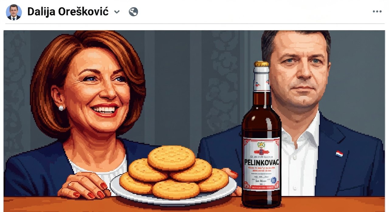 Dalija Orešković ponovno se suočila s Draženom Kelemincem ispred svoga doma