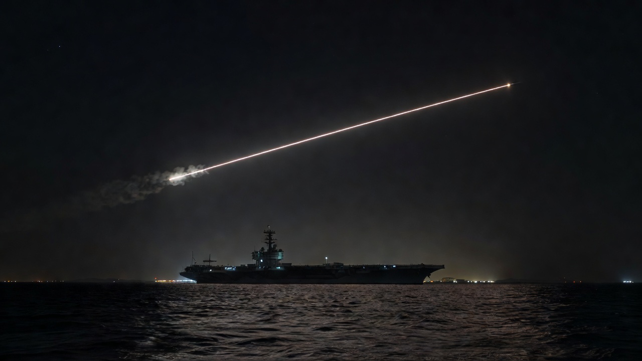 Iran hypersonic missile US carrier Gulf