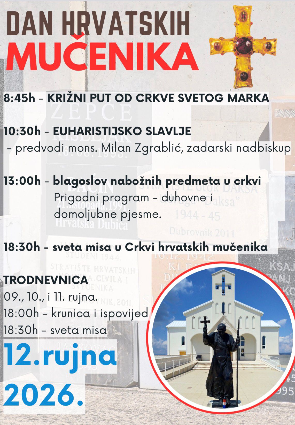 Dan hrvatskih mučenika na Udbini: narod koji zaboravlja žrtvu gubi sebe — dok Zagreb briše grbove, Lika kleči u molitvi