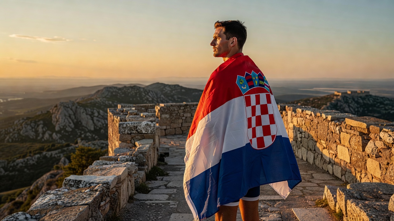 Hrvatska zastava — AI