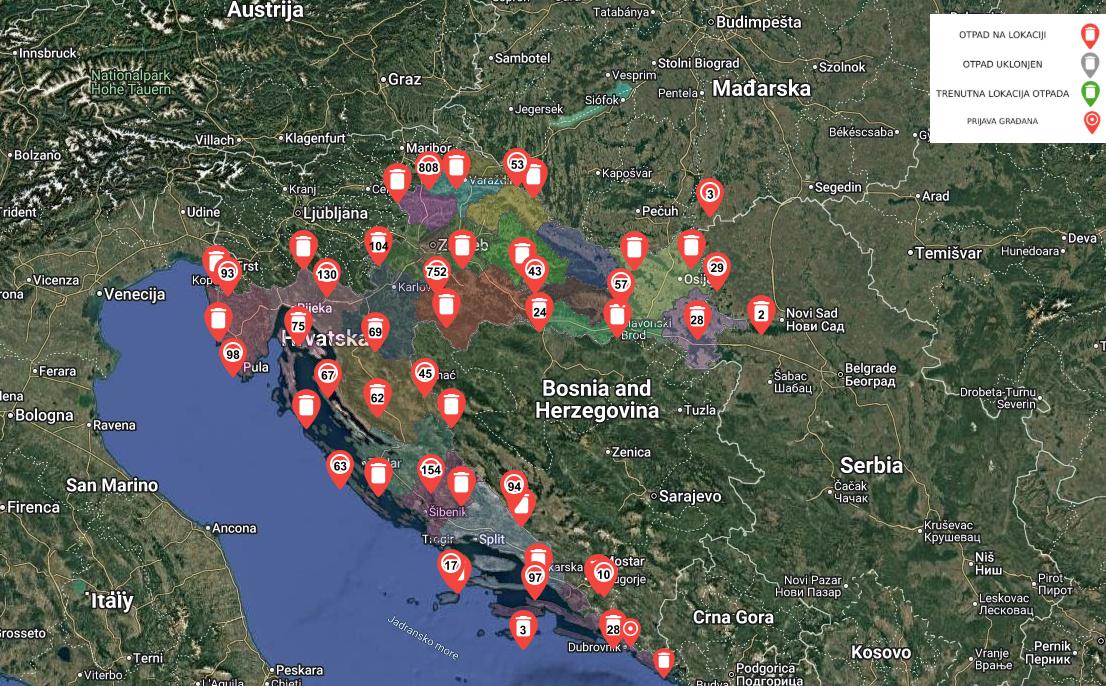 Ilegalni otpad: građani prijavili 21.074 lokacije, Vlada šalje GPS i kamere