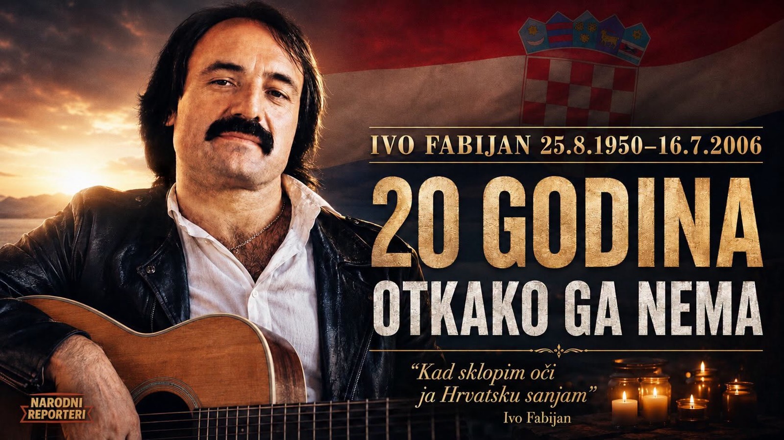 IVO FABIJAN, 20 GODINA OTKAKO GA NEMA: VELIČINU KOJU SU SVI ZABORAVILI MI NE DAMO U ZABORAV