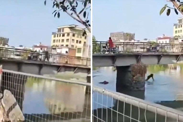AZIJAT BACIO DIJETE S MOSTA! Novi globalistički zločin?!