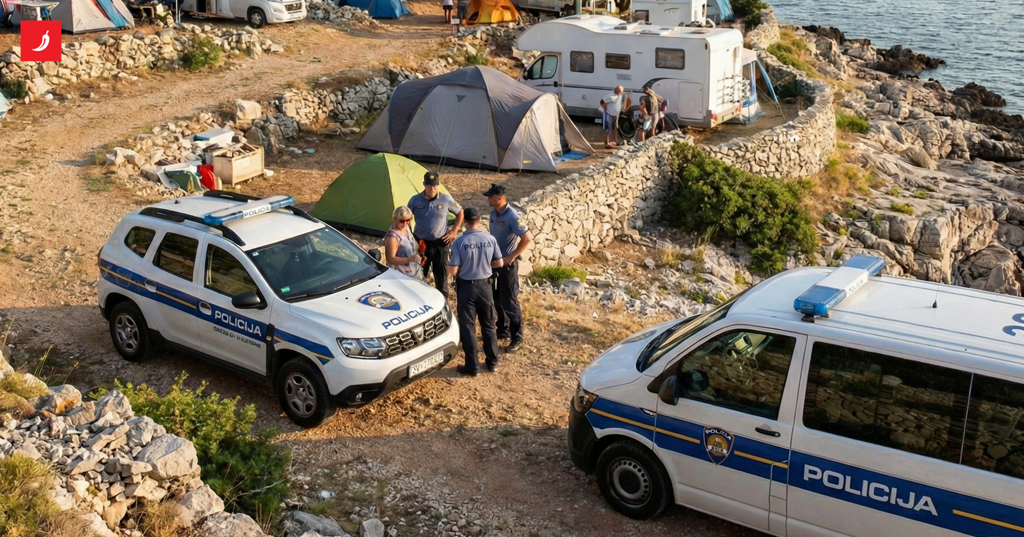 BANDITI PALI NA CRESU! Turisti junaci, lopovi u ćuzi!