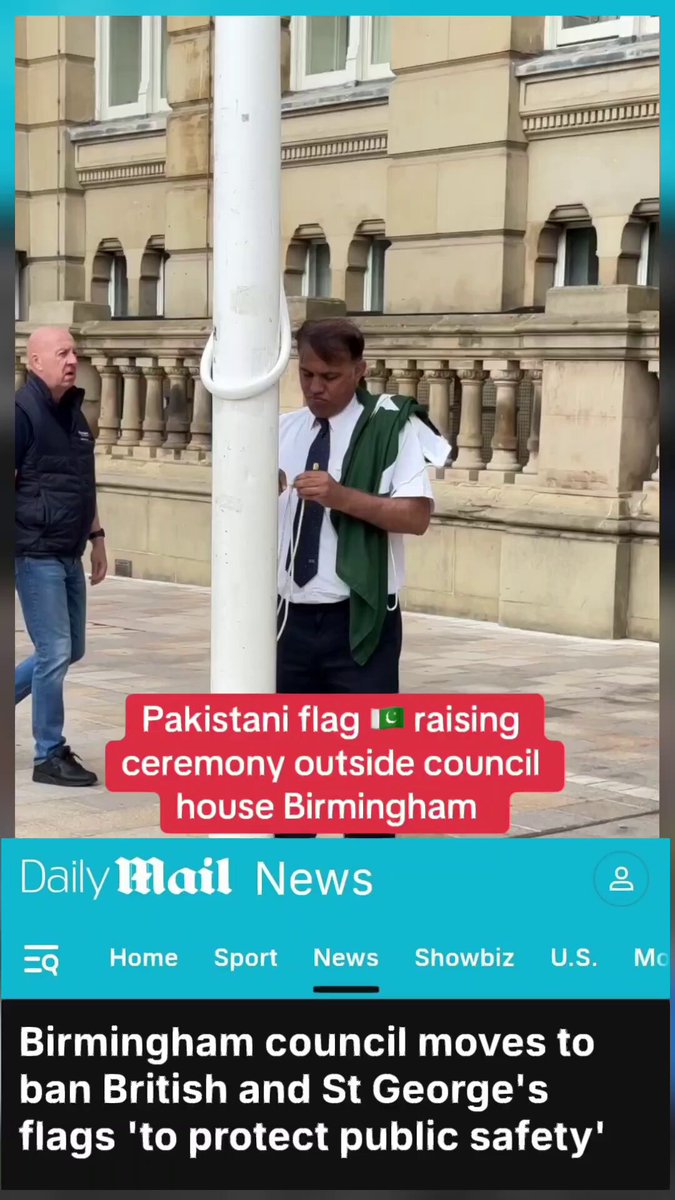 Birmingham: pakistanska zastava na vijećnici — britanske se love za 2,6 mil. £