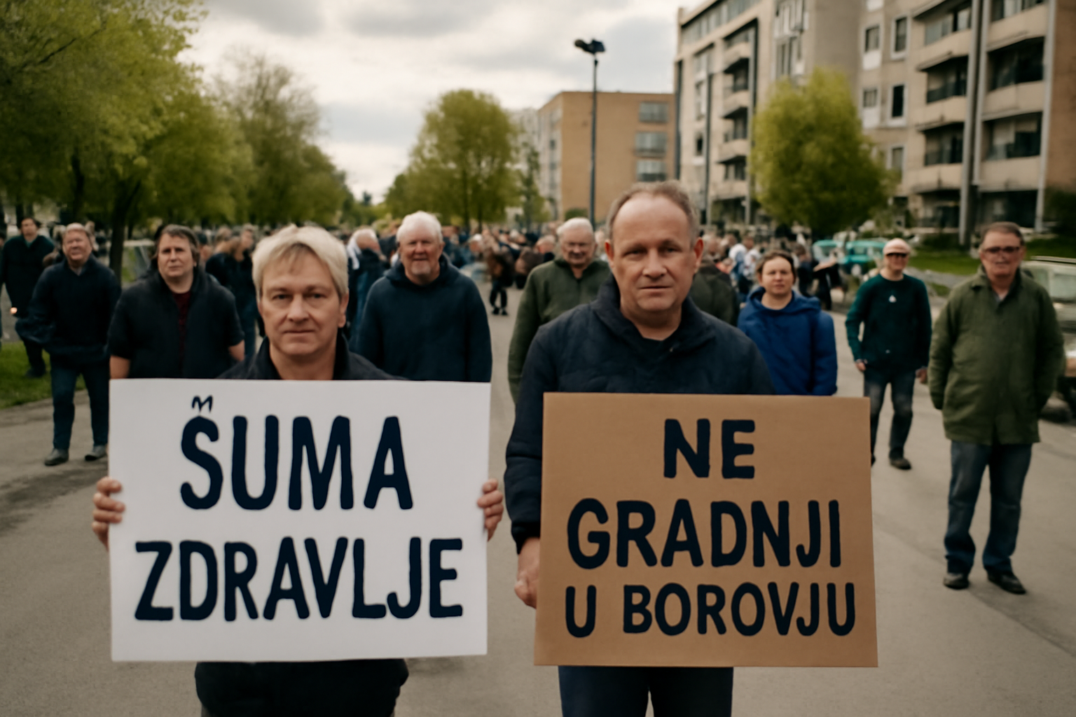 Borovje - predmet zeleno-političkog sukoba Tomaševića i građana
