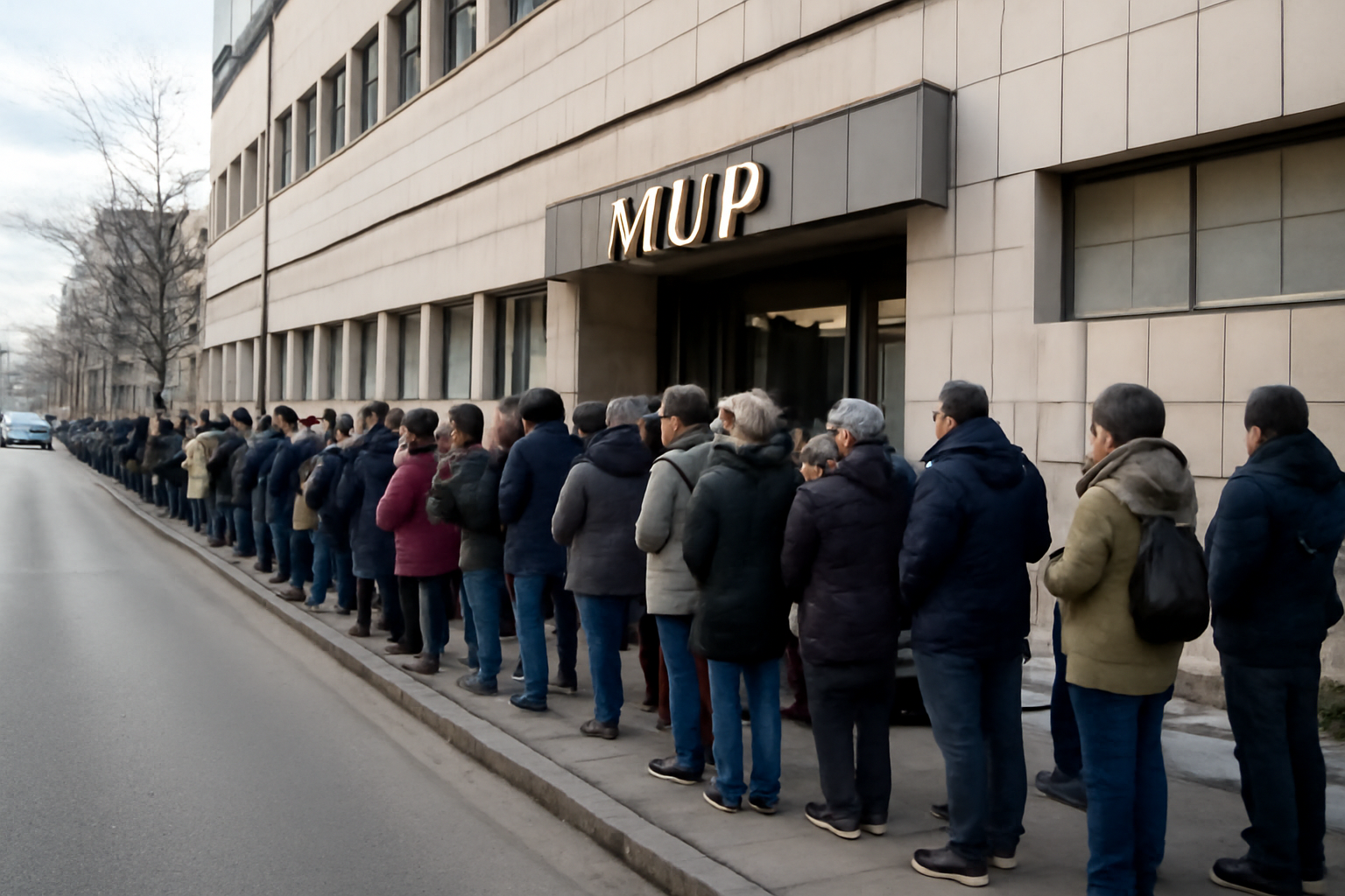 Dugi redovi ispred MUP-a u Zagrebu: Građani čekaju već od ranih jutarnjih sati