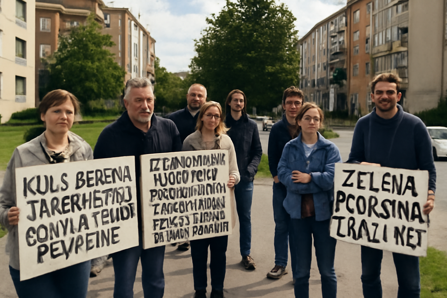 Ekipa s Borovja zabrinuta zbog gubitka zelene površine