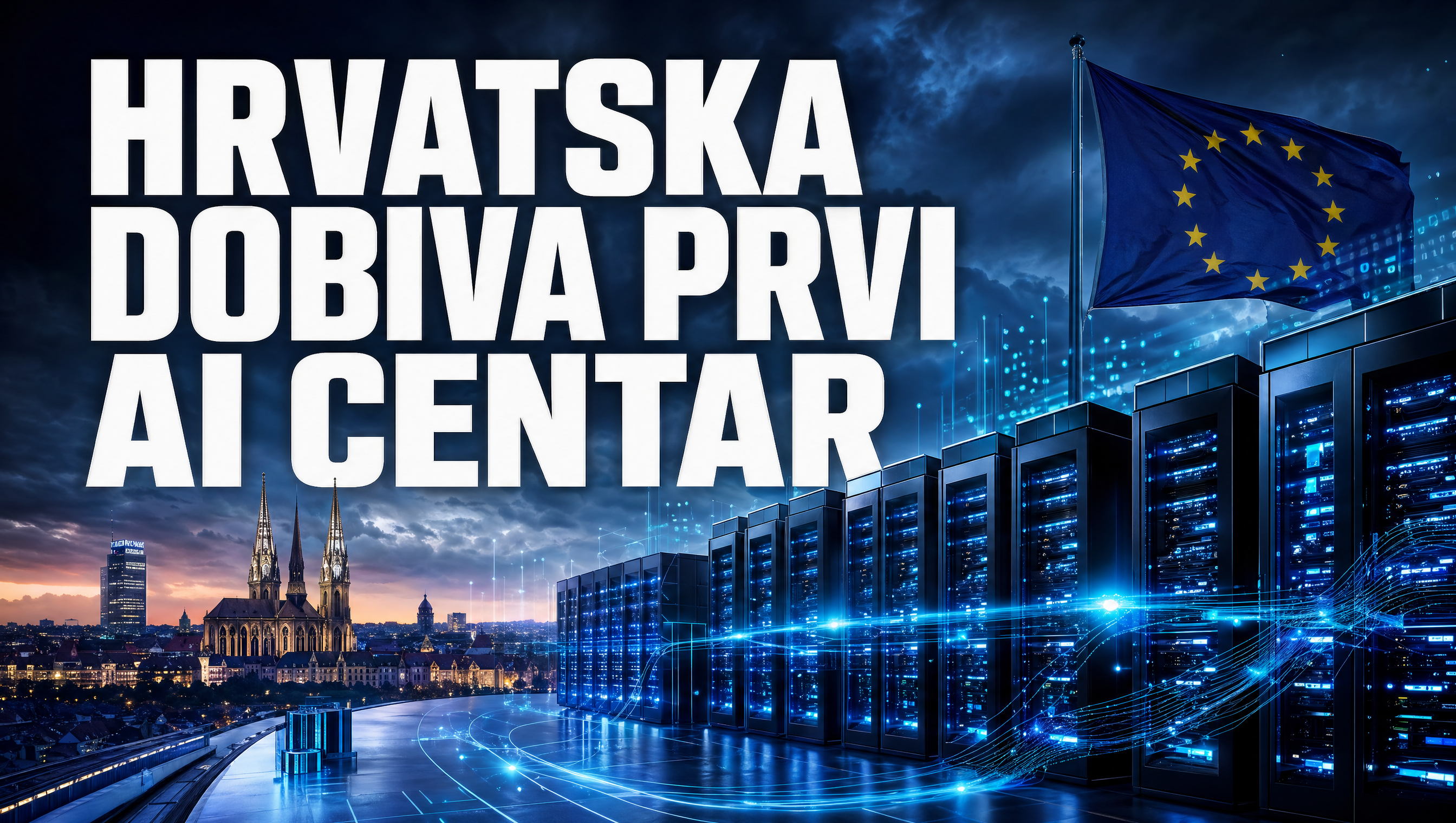 HRVATSKA DOBIVA PRVI AI CENTAR: Stiže nova era digitalnog suvereniteta