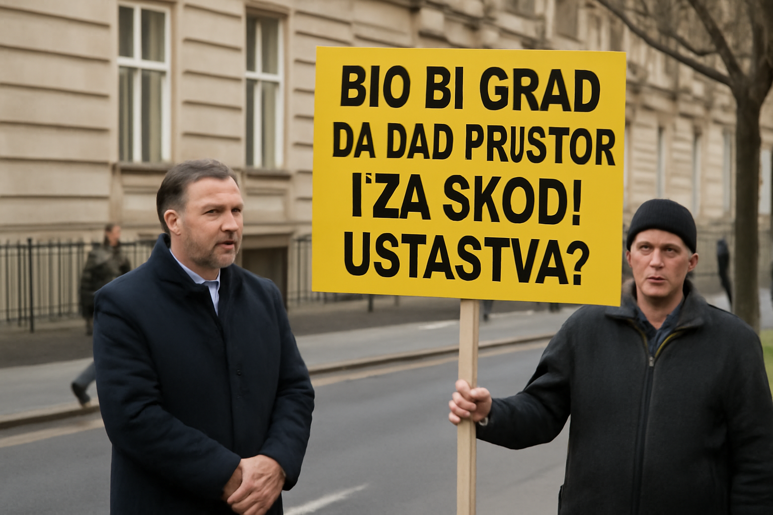 HSLS prozvao Tomaševića: Bi li Grad dao prostor i za školu ustaštva?