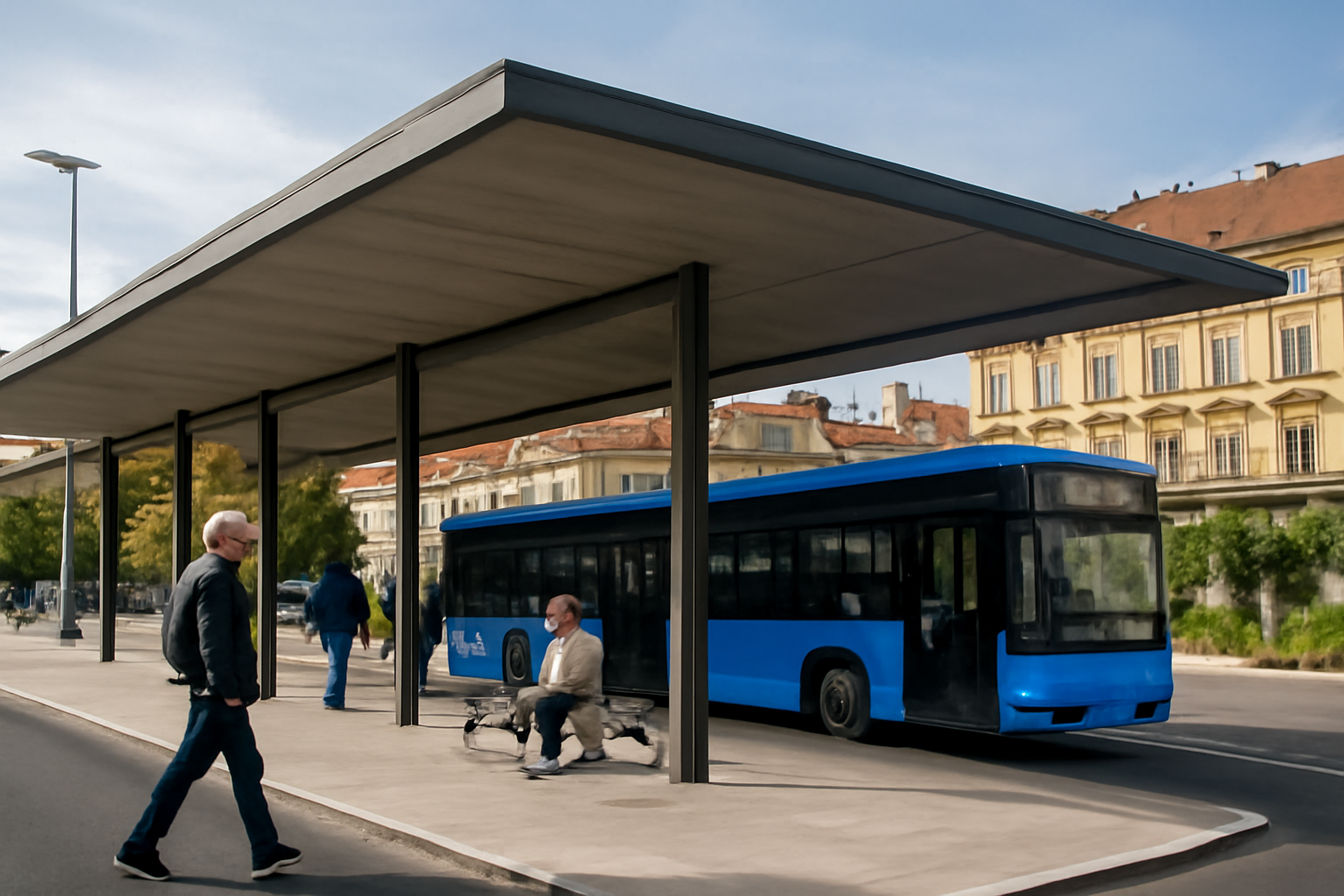 Jedna od najljepših autobusnih stanica u Zagrebu