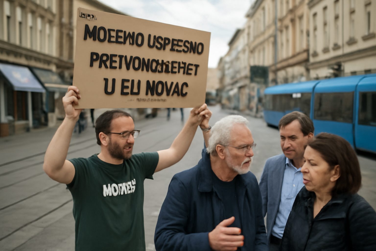 Možemovci "uspješno" demonstriraju kako pretvoriti bankovni kredit u EU novac