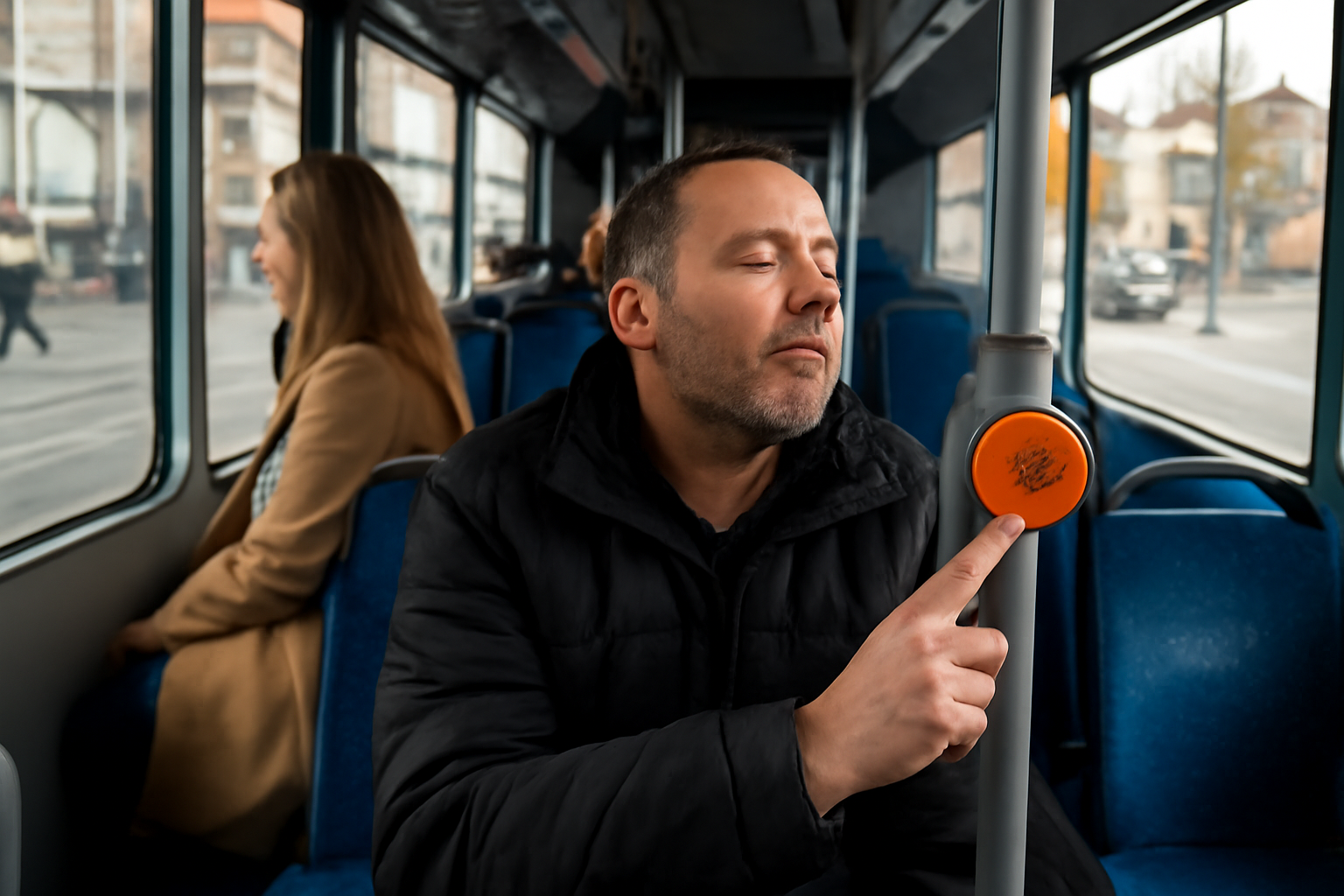 Ovaj gumb u ZET-ovom autobusu je dizajniran tako da vas razbudi bolje od najjače jutarnje kave