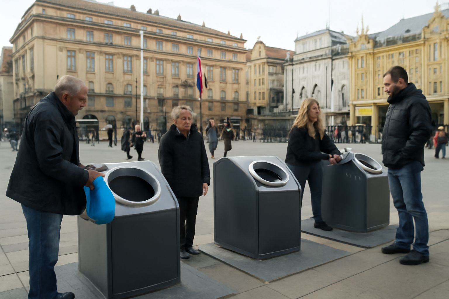 Podzemni spremnici na Trgu bana Jelačića: Mislite li da je to dobra ideja?