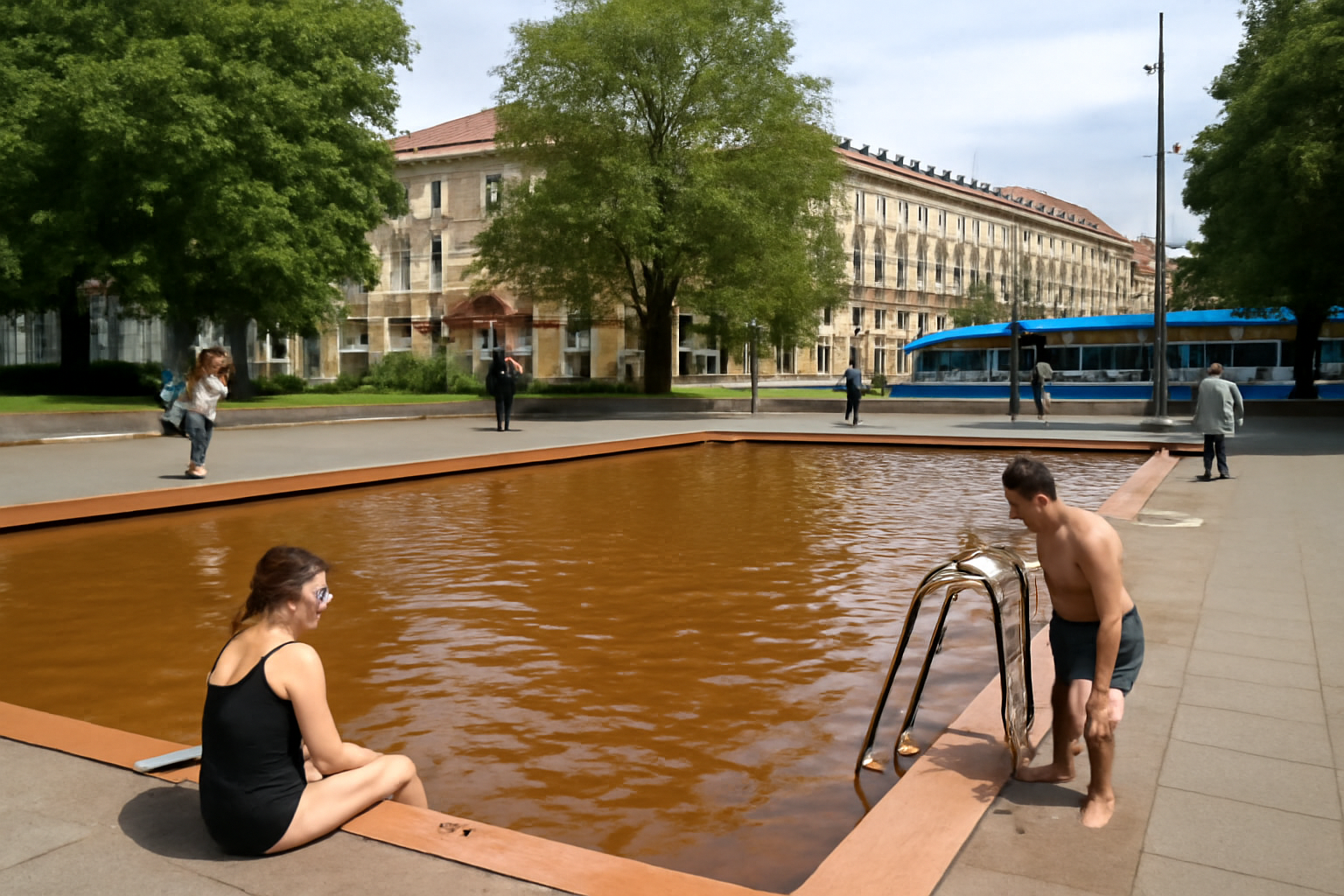 Senf otvara predivne smeđe bazene po cijelom gradu