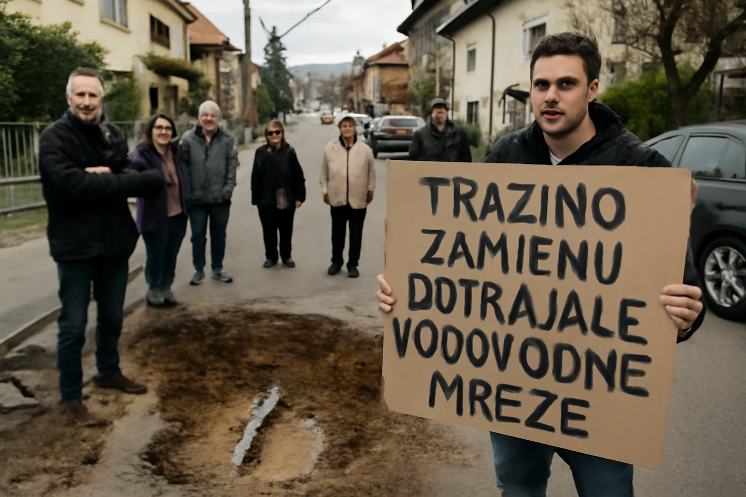 Stanovnici četvrti Podsused-Vrapče traže zamjenu vodovodne mreže