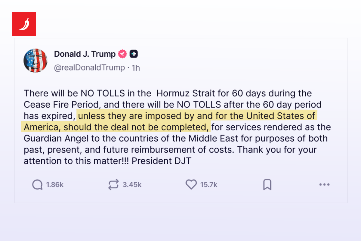 Trumpov UDAR na globaliste: Hormuz postaje NAPLATNI KANAL! Soroševci u PANICI!