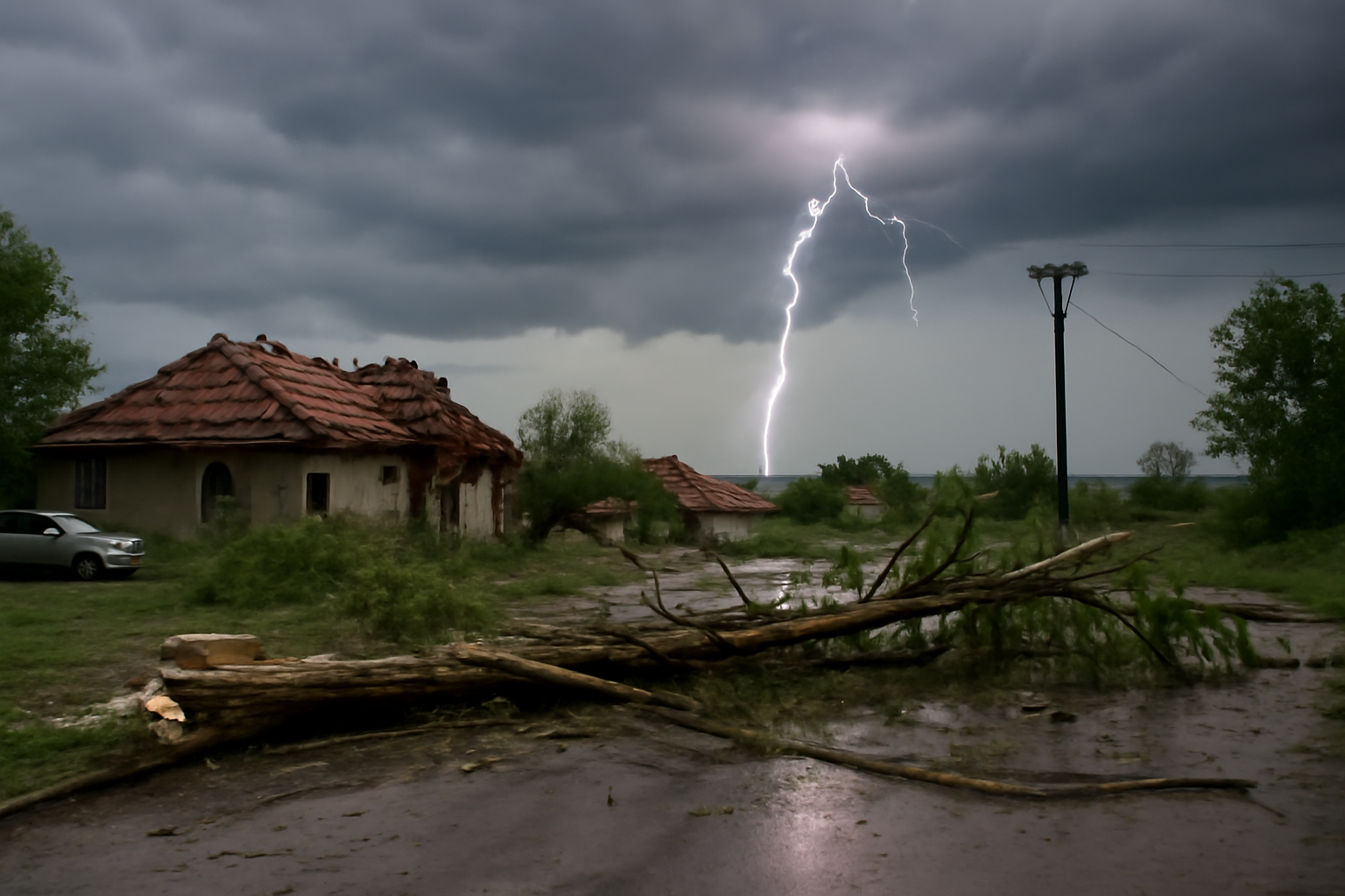 VIDEO Tuča pogodila okolicu Karlovca, pogledajte snimku