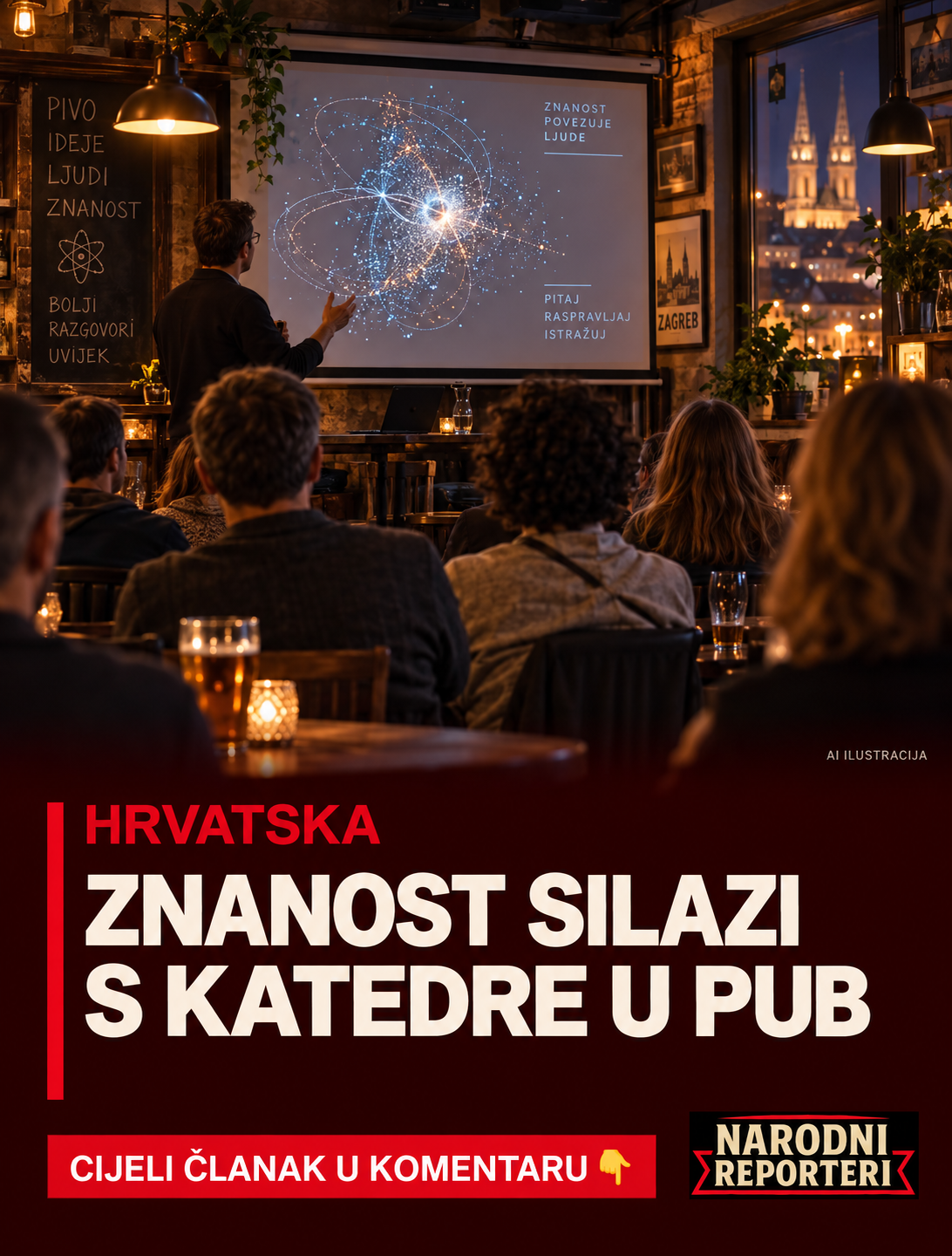 ZNANOST VEČERAS U SAXU: Nova sezona Skeptika otvara teme otpada, CERN-a i plodnosti