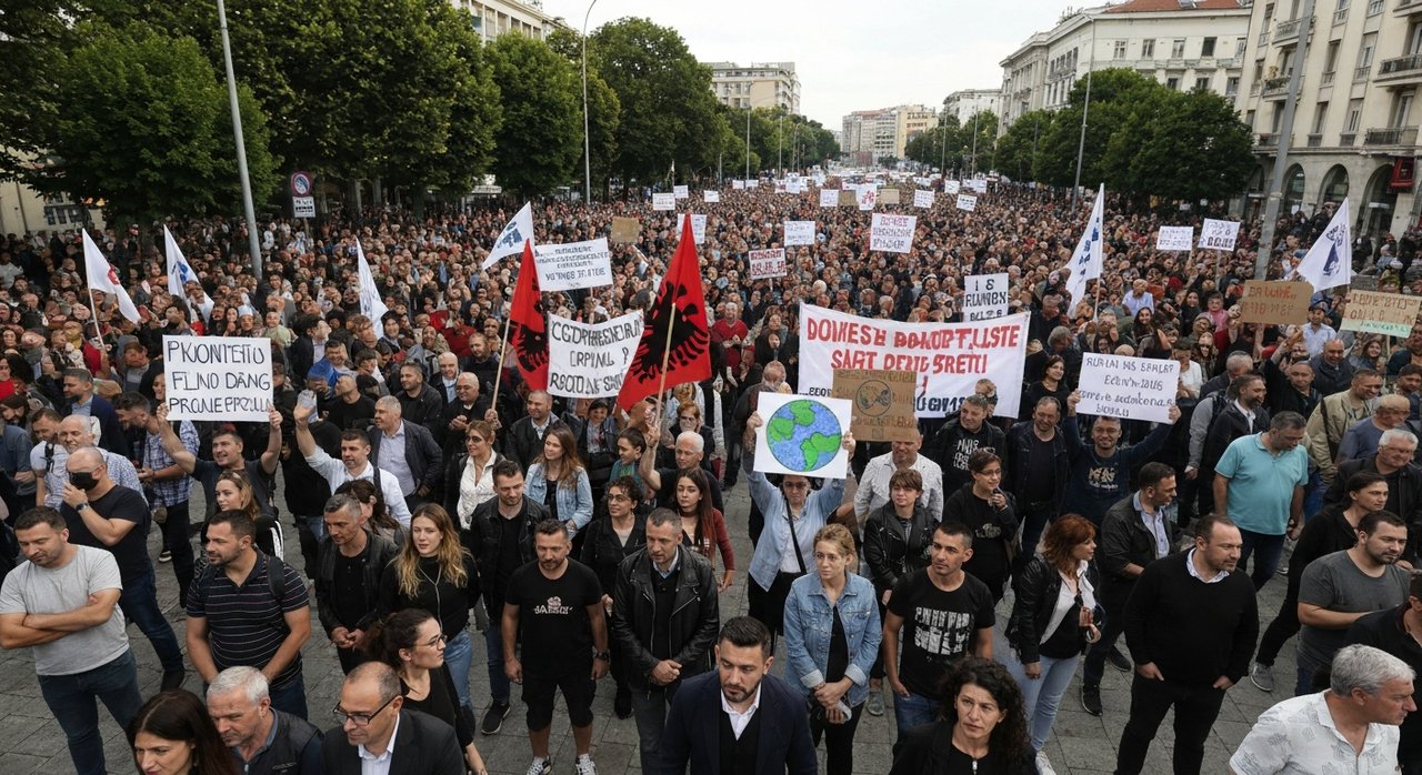 Raste bijes Albanaca. Počelo je kao prosvjed za ptice, pretvorilo se u revoluciju